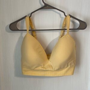 Athleta butter yellow Embrace bra